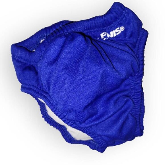 (3) Finis Swim Diaper 6 mo. 15-22lbs. Blue Swimsuit Baby Boy Girl NEW - Picture 6 of 8